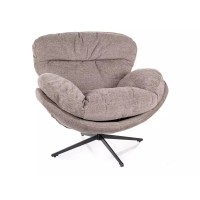 Auduma krēsls FLORENCE RAVEN tumši bēšs Auduma krēsls FLORENCE RAVEN tumši bēšs